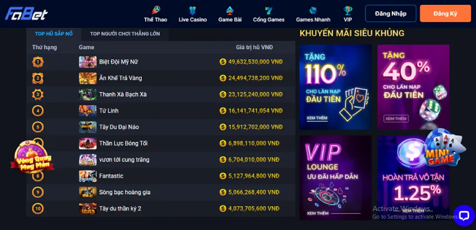 Cá cược Thể Thao 39go99 link mới